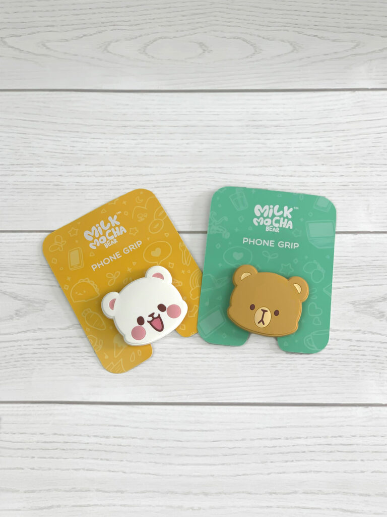 Milk Mocha Bear Phone Grip: Milk II – Klova Studios